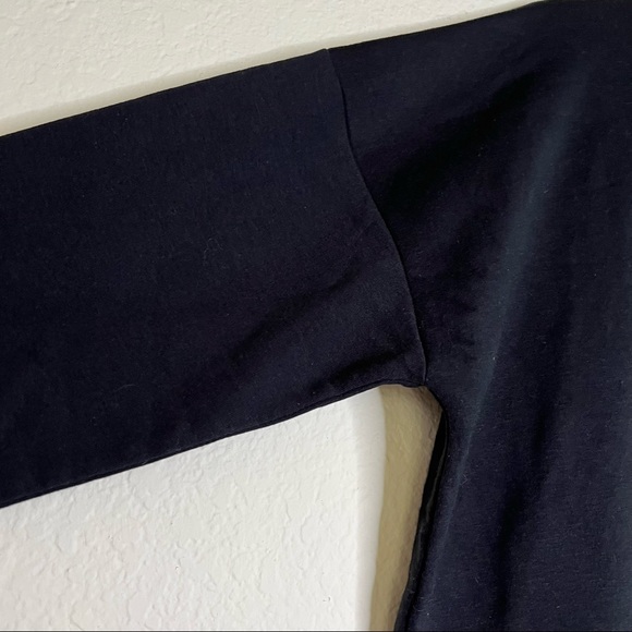 Id Ideology Women's Fleece Black Sweatshirt, Created for Macy's XL - Picture 5 of 10